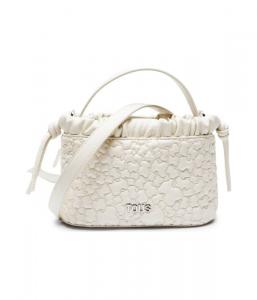 Сумка спортивная Tous с принтом, бежевый