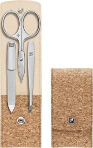 Маникюрный набор, 3 предмета + пробковый футляр Zwilling, Twinox