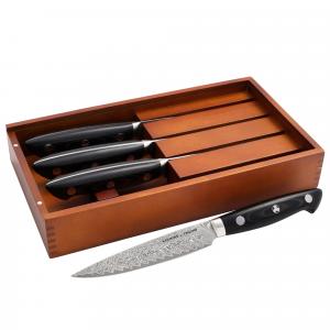 Набор для стейков KRAMER by ZWILLING EUROLINE Damascus Collection из 4 предметов, Stainless Steel