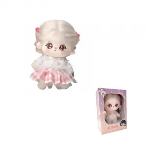 Одежда для кукол из хлопка платье для кукол плюшевая кукла высота 20см Dolls and bears dance, фиолетовый