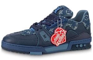 Мужские кроссовки Louis Vuitton, темно-синий/красный