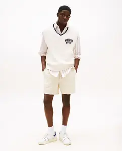 Мужские шорты из микро вельвета Tommy Jeans, кремовый