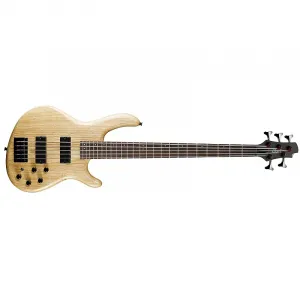 Электрогитара бас Cort Action DLX V AS 5-струн с чехлом - Натуральное открытое покрытие