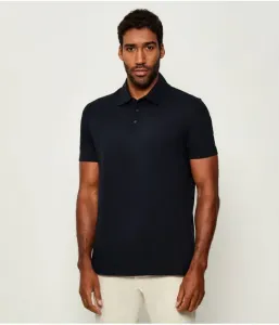 Поло Parris 37_DB regular fit Boss, темно-синий