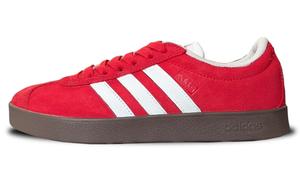 Adidas Neo Vl Court Classic нескользящие амортизирующие износостойкие легкие низкие скейтбордские кроссовки унисекс красный, цвет Red