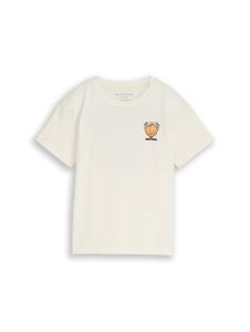 TOM TAILOR Футболка из шерсти белая