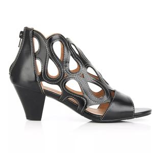 Женские повседневные комфортные нарядные сандалии Генри Феррера Henry Ferrera, темно-синий