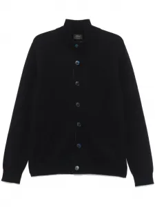 Кашемировый кардиган Brioni, синий