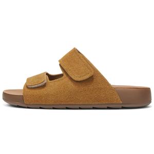 OMS Женские тапочки-слайды, хаки/бежевый/желтый