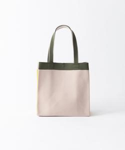 Двухцветная бумажная вязаная сумка Tricot, цвет 82Beige