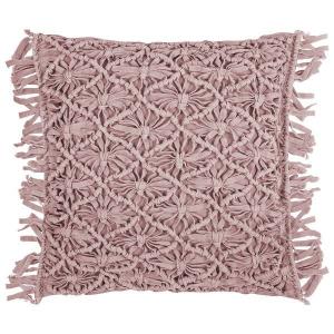 Наволочка Magma-Heimtex Fringe, 45 см, старый розовый