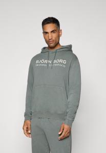 Худи Björn Borg CLASSIC PRINT HOODIE, Urban Chic/Mottled Teal