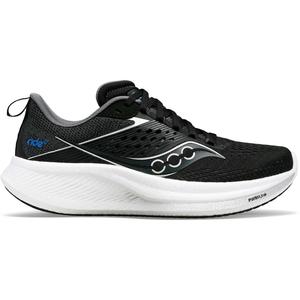 Женские беговые кроссовки Ride 17 Saucony, Black/White