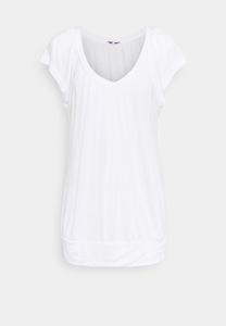 Футболка базовая V AUSSCHNITT LASCANA, цвет weiss