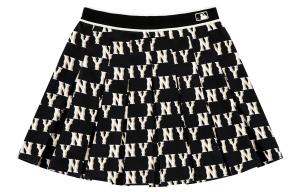 Нью-Йорк Янкиз Повседневная Короткая Юбка Женская Черная МЛБ