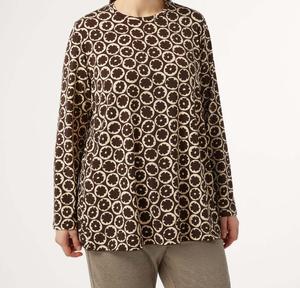 Футболка RING Marina Rinaldi, коричневый