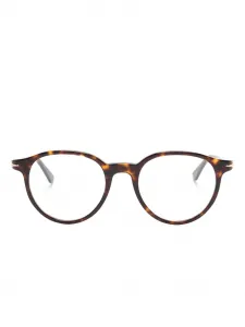 Солнцезащитные очки черепаховой расцветки Montblanc, коричневый