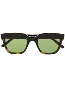 Retrosuperfuture солнцезащитные очки Giusto в квадратной оправе, коричневый