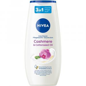 Гель для душа soft care cashmere & cottonseed oil Nivea, объем 250 мл