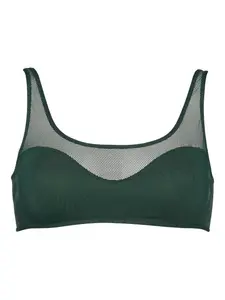 Топ бикини с квадратным вырезом Eres, зеленый