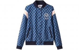 Куртка для младших школьников FILA KIDS с принтом по всей поверхности