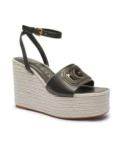 Босоножки из кожи Jesson Guess, черный