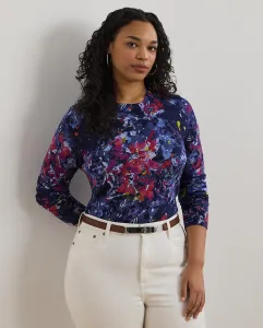 Женский свитер с рисунком Lauren Ralph Lauren Woman, синий