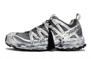 SALOMON Кроссовки для бега XA PRO 3D Low top Unisex Black Gray Silver