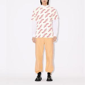 Футболка Kenzo By Verdy Oversize, белый / красный