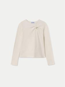 Блуза стандартного кроя Mayoral, экрю