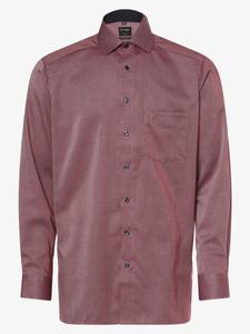Повседневная рубашка OLYMP Regular fit Button Up Shirt Luxor, бордо