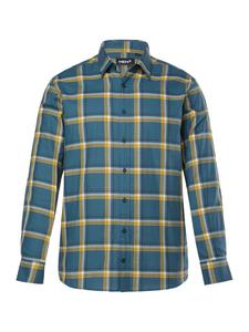 Рубашка цвета лагуны Men Plus