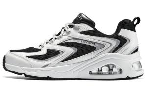 Кроссовки Skechers Lifestyle Shoes Women's Low-top Black/White, черный/белый