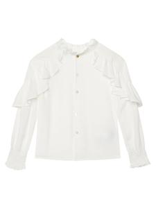 Блузка regular fit 5615 Abel & Lula, белый