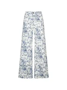 Джинсы-клеш с принтом Liu Jo, белый