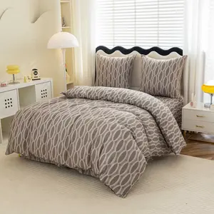 Постельное белье из микрофибры GRABE коричневого цвета Размеры постельного белья: 70 x 80 см | 140 x 200 см TEXTILOMANIE