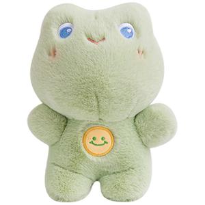 Плюшевая кукла Smiling Frog высотой 23 см Barbne, зеленый