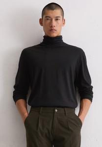 Топ Marc O'Polo ROLLKRAGEN-LONGSLEEVE REGULAR AUS , Black