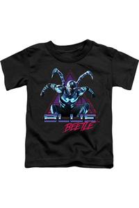 Футболка для малышей Blue Beetle (2023) с прыгающим треугольником Gildan