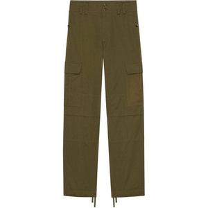 Брюки-карго женские цвета хаки Saint Laurent