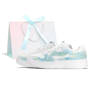 Кроссовки Li Ning Floating Boat White, термонескользящие низкие скейтбордные кроссовки Air Force 1 Gilded для мужчин