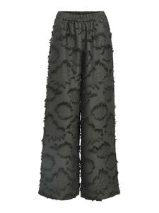 Широкие брюки OBJECT OBJBLAIR, антрацит