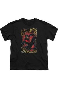 Футболка с коротким рукавом для детей Justice League of America Nightwing #1 Gildan, черный