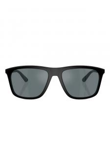 Солнцезащитные очки Emporio Armani в квадратной оправе, черный