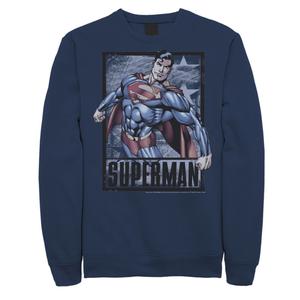 Мужской свитшот с портретом DC Comics Superman Action Licensed Character