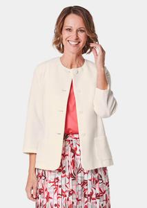 Блейзер GOLDNER Kleider, кремовый