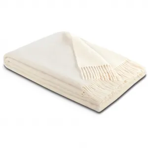 Плед Soft Impression в стиле Doubleface из смеси шерсти и кашемира Biederlack, Marmor-stone