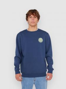 Свитер Rip Curl Wetsuit Icon Crew Sweater, light navy