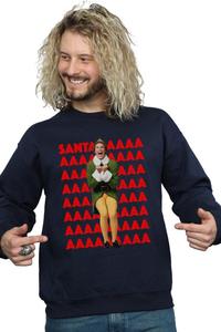 Толстовка Buddy Santa Scream Elf, темно-синий