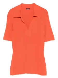Рубашка поло в рубчик JOSEPH, оранжевый